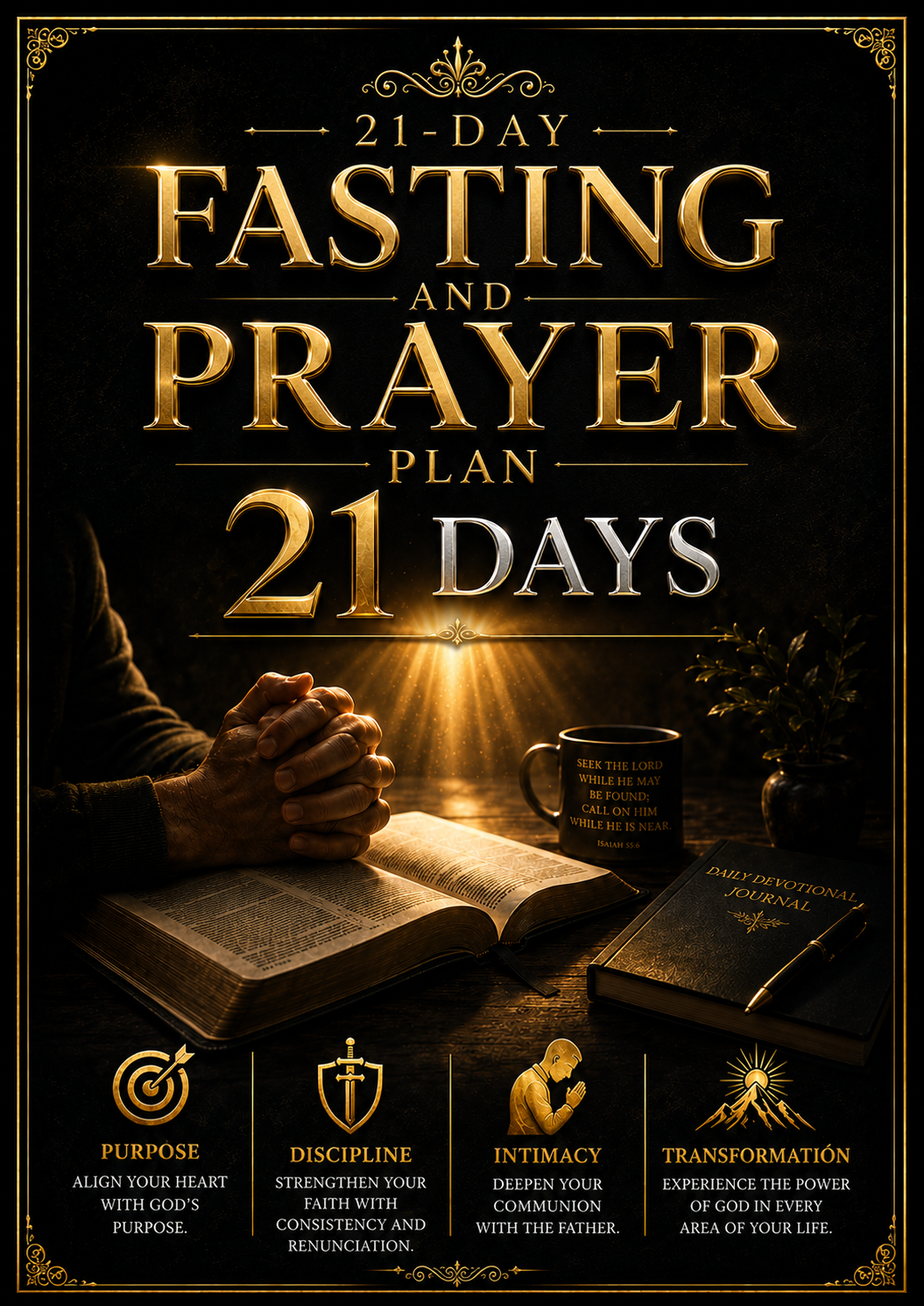 Cover of the Super Bonus 21-Day Fasting & Prayer Plan
